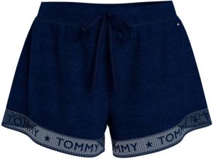 Tommy Hilfiger Underwear Pyjamashort met logo-badge