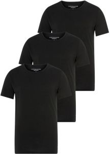 Tommy Hilfiger Underwear Shirt met ronde hals STRETCH CN TEE SS 3PACK met tommy hilfiger merklabel in de zijnaad (set 3-delig Set van 3)