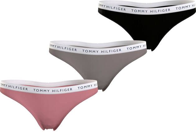 Tommy Hilfiger Underwear Slip met tommy hilfiger-branding (3 stuks Set van 3)