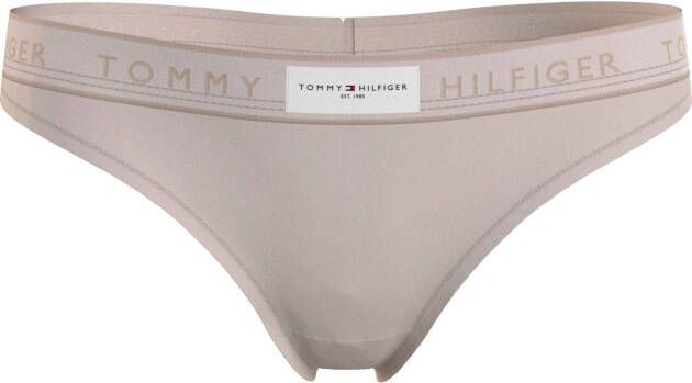 Tommy Hilfiger Underwear String THONG (EXT SIZES) met tommy hilfiger logoband