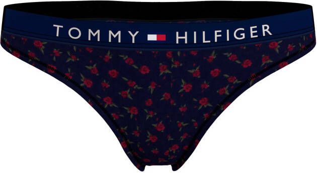 Tommy Hilfiger Underwear T-string met bloemmotief