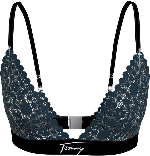 Tommy Hilfiger Underwear Triangel-bh LACE TRIANGLE (EXT SIZES) met modieuze tailleband met logo