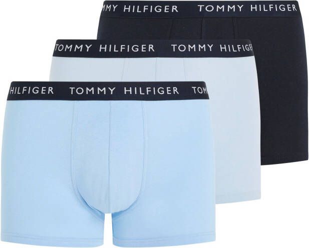 Tommy Hilfiger Underwear Trunk 3P TRUNK met elastische logo-band (3 stuks Set van 3)