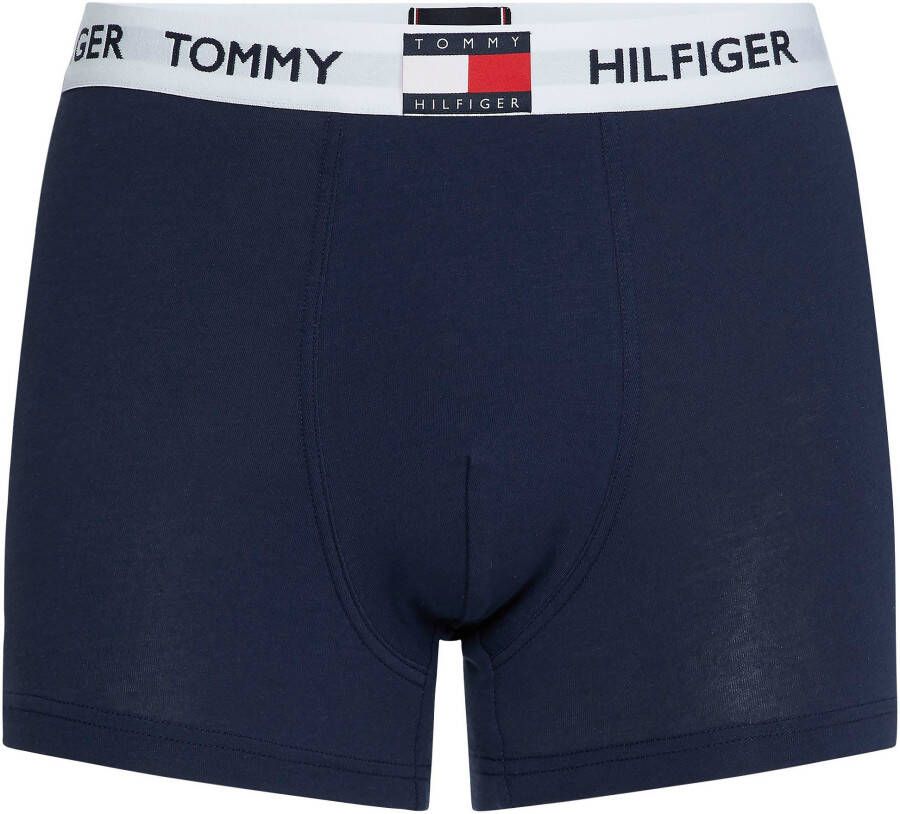 Tommy Hilfiger Underwear Trunk met tommy hilfiger-logo op elastische tape