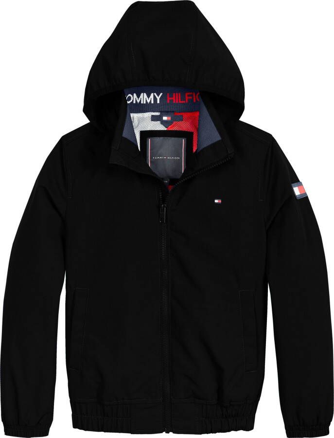 Tommy Hilfiger Winterjack Essential Jacket met afneembare capuchon