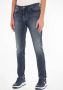 Tommy Jeans Blauwe Katoenmix met Ritssluiting en Knoopsluiting Heren Jeans Blue Heren - Thumbnail 3
