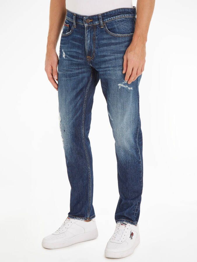 Tommy Jeans Slim fit jeans in destroyed-look model 'AUSTIN'