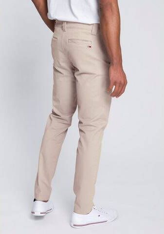 Tommy Jeans Pants chino stretch Beige Heren