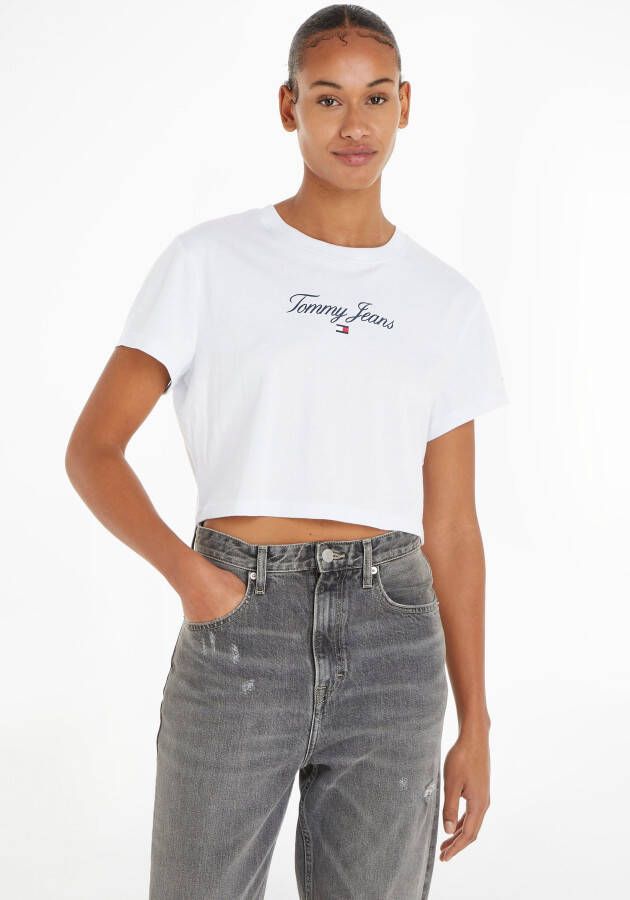 Tommy Jeans Curve Shirt met ronde hals