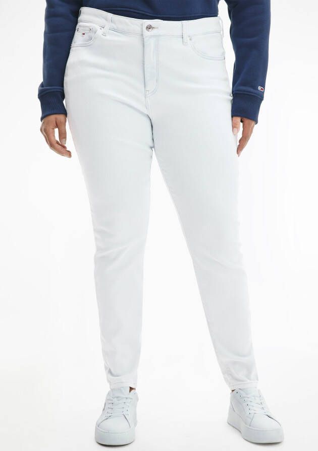 Tommy Jeans Curve Skinny fit jeans MELANY CRV UHR SPR SKNY BF6212 met tommy jeans-logobadge