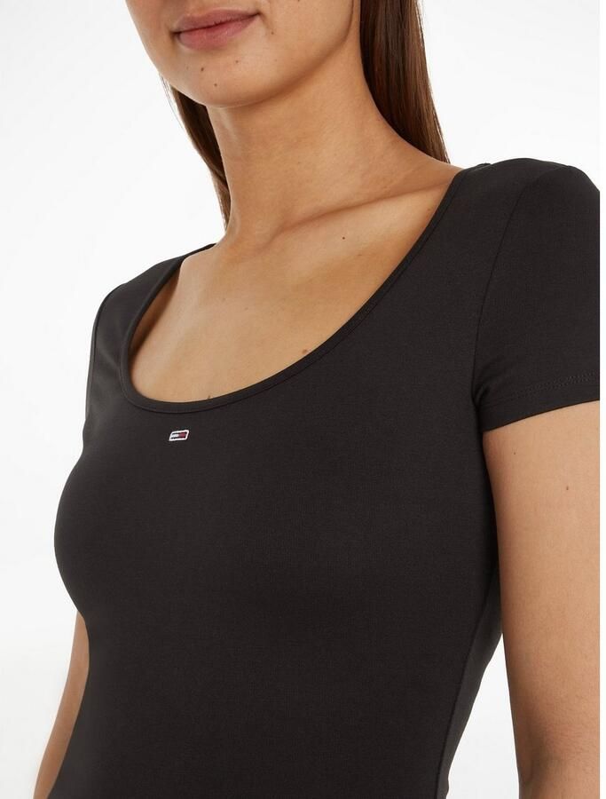 Tommy Jeans Curve Blousejurk TJW SS FIT & FLARE DRESS EXT