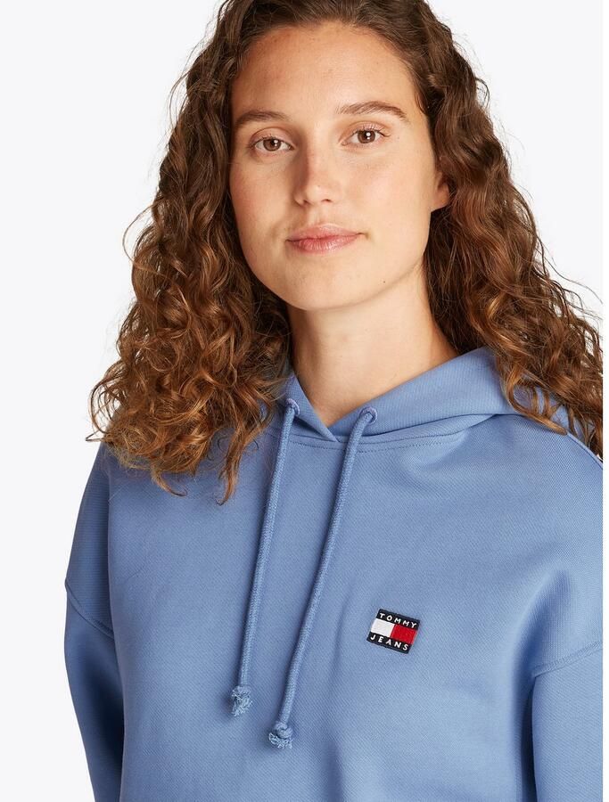 Tommy Jeans Curve Hoodie TJW BXY BADGE HOODIE EXT in grote maten capuchon badge - Foto 5