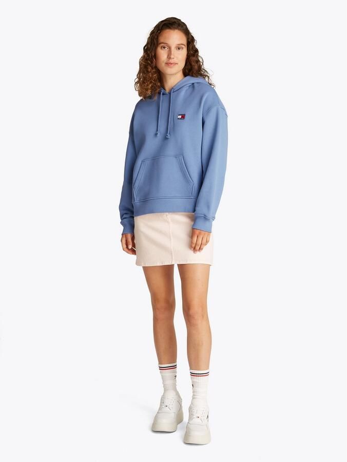 Tommy Jeans Curve Hoodie TJW BXY BADGE HOODIE EXT in grote maten capuchon badge - Foto 2