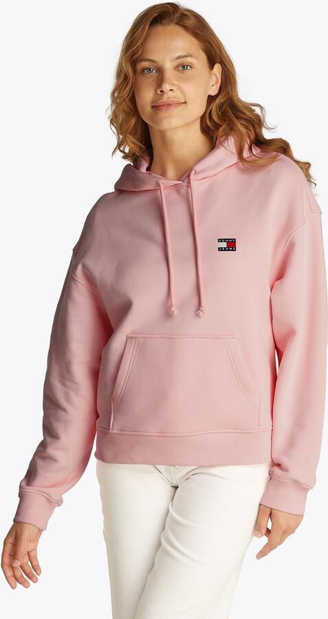 Tommy Jeans Curve Hoodie TJW BXY BADGE HOODIE EXT in grote maten capuchon badge - Foto 6