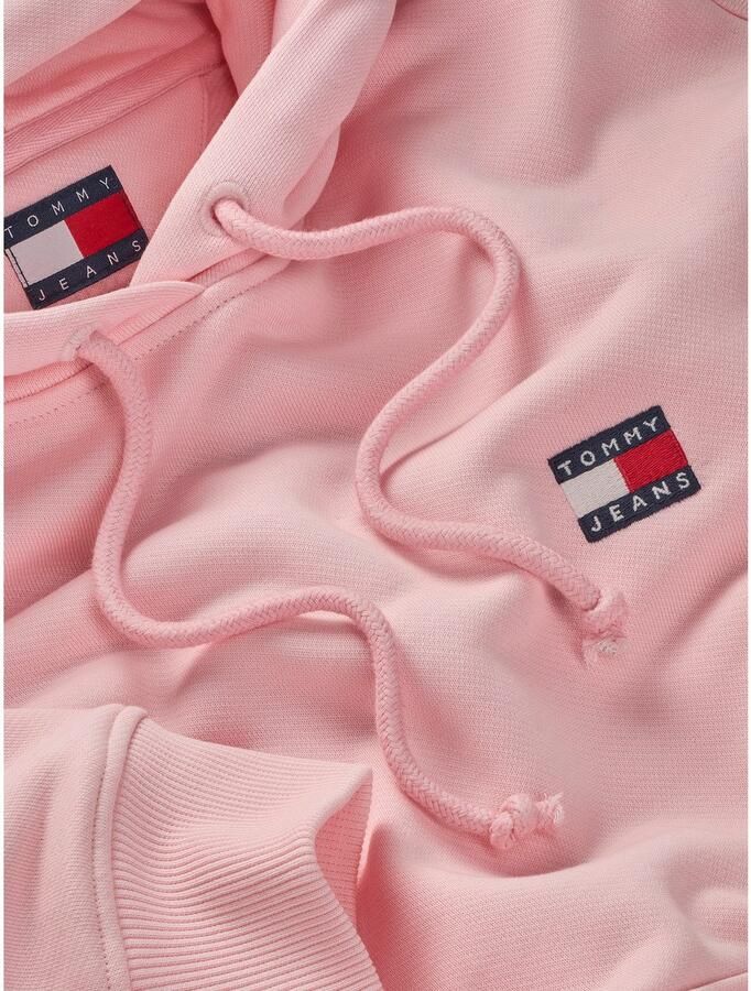 Tommy Jeans Curve Hoodie TJW BXY BADGE HOODIE EXT in grote maten capuchon badge