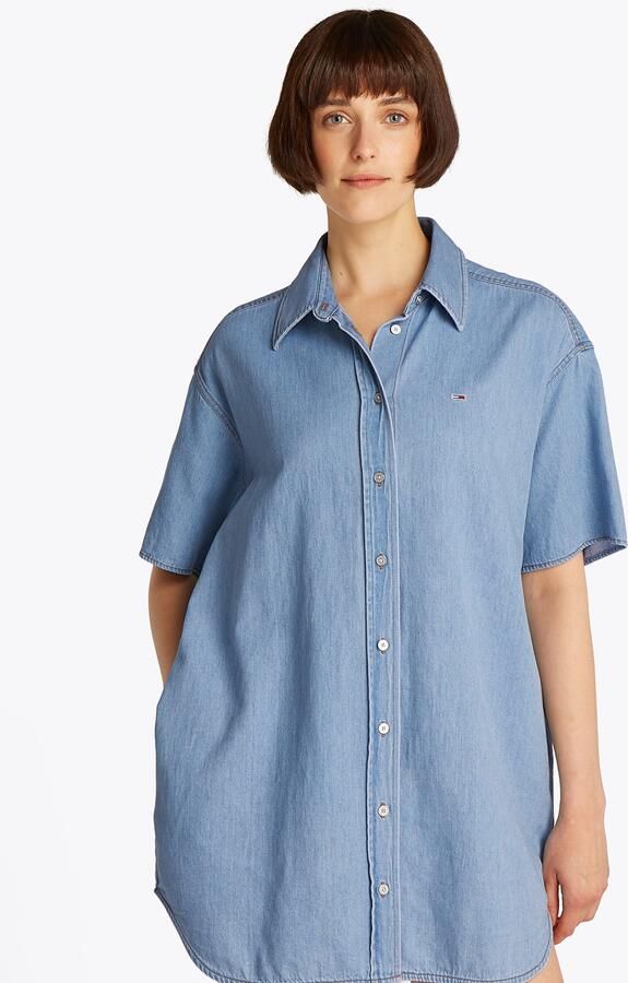 Tommy Jeans Curve Jurk met overhemdkraag SS SHIRT DRESS EXT - Foto 6