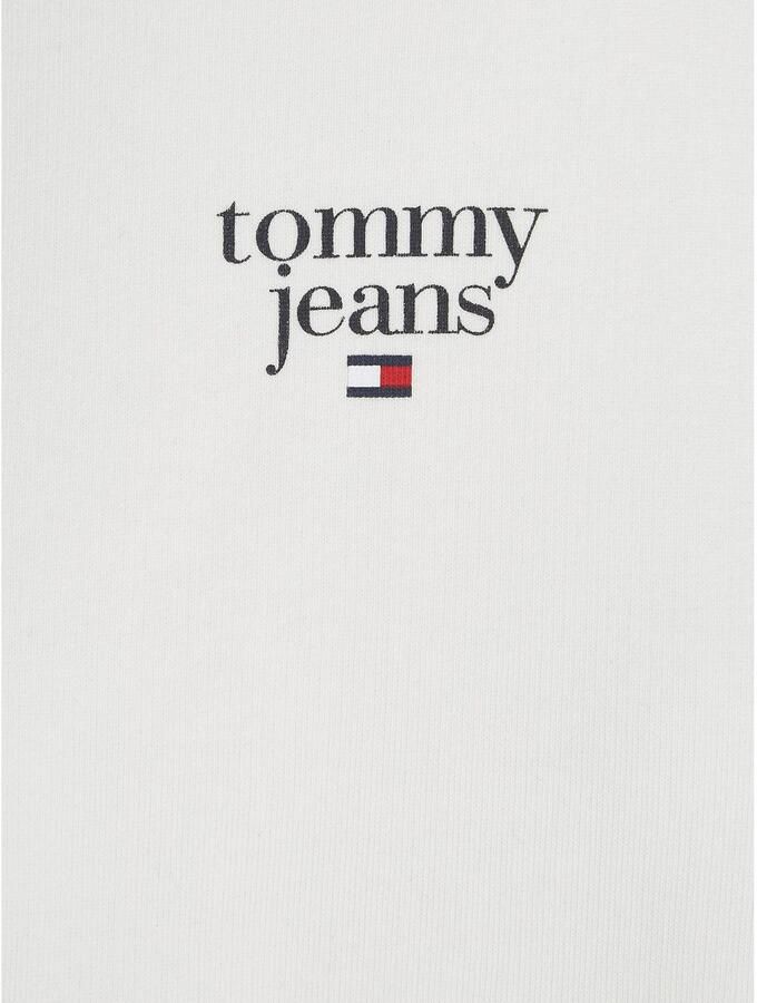 Tommy Jeans Curve Sweatshirt TJW ESSENTIAL LOGO 1 CREW EXT in grote maten met logo-opschrift