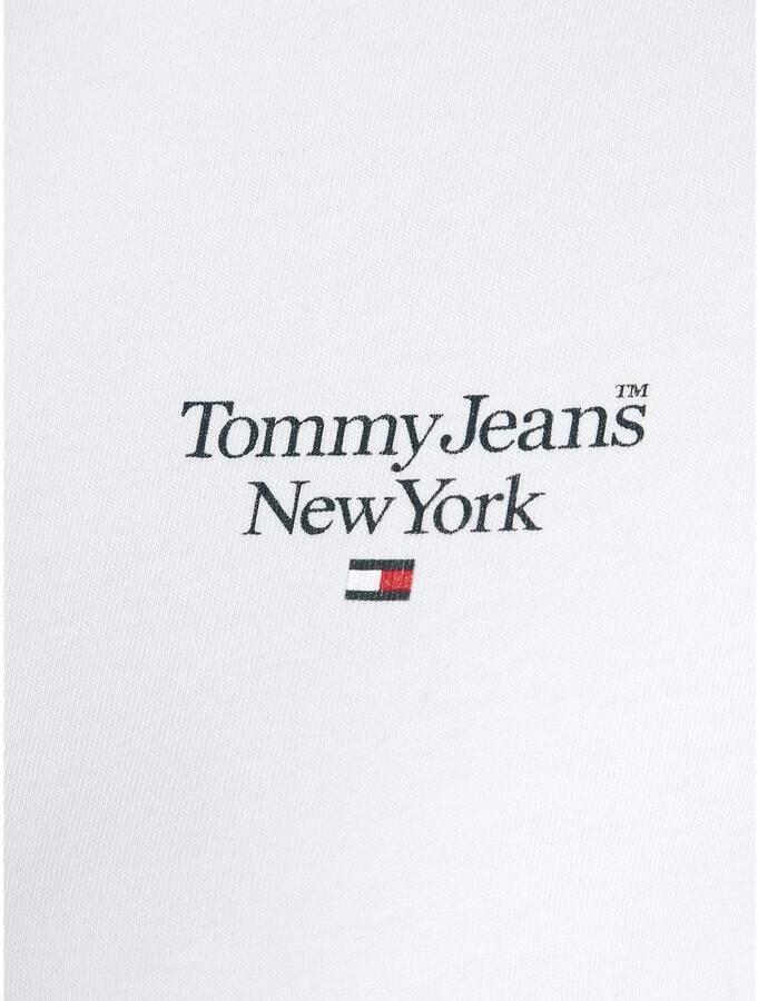 Tommy Jeans Curve T-shirt TJW SLIM ESSENTIAL LOGO 2 LS EXT in grote maten met logo-opschrift - Foto 2