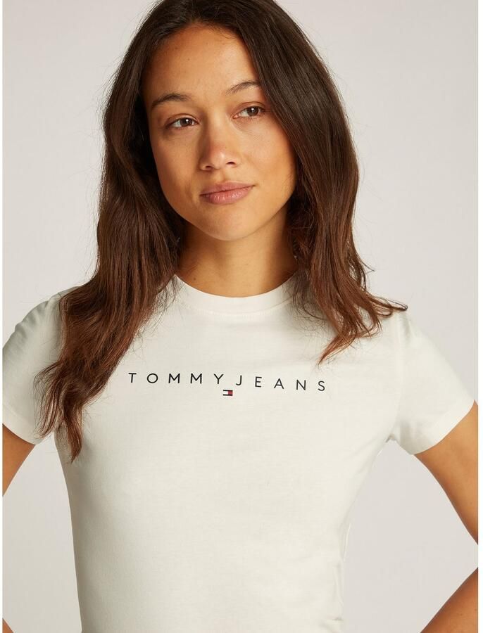 Tommy Hilfiger Overhemd Katoenen T-shirt met ronde hals en korte mouwen - Foto 2
