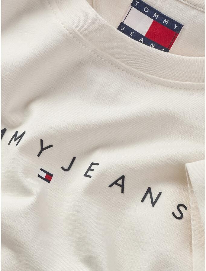 Tommy Hilfiger Overhemd Katoenen T-shirt met ronde hals en korte mouwen - Foto 3