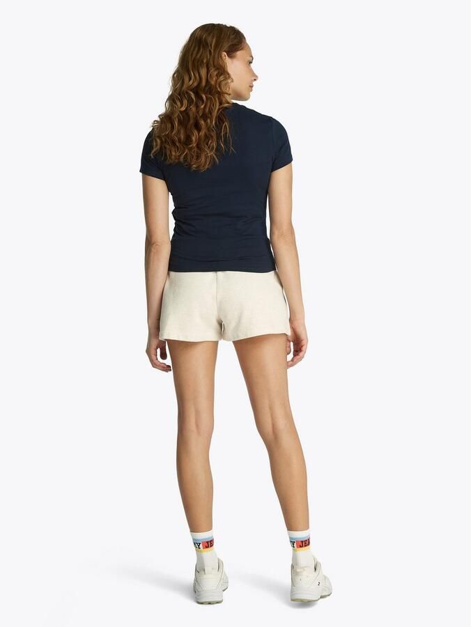 Tommy Jeans Curve T-shirt TJW SLIM TONAL LINEAR TEE EXT in grote maten logo-print figuuraccentuerend - Foto 4