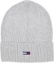 Tommy Hilfiger Stijlvolle Grijze Katoenen Damespet Gray Dames - Thumbnail 1