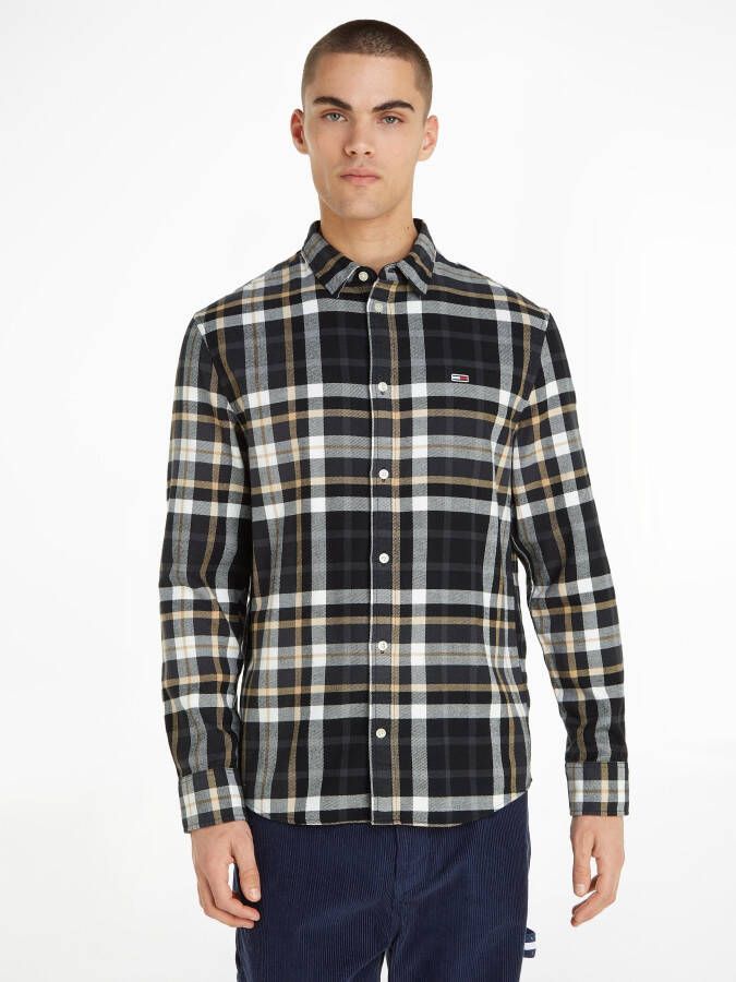 TOMMY JEANS Geruit overhemd TJM CLSC ESSENTIAL CHECK SHIRT