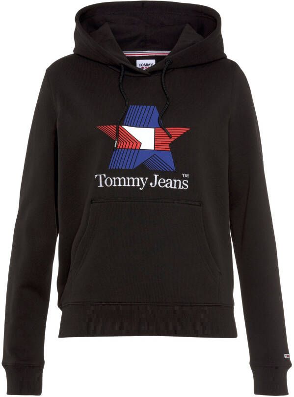Tommy Jeans Hoodie met motiefprint model 'STAR'