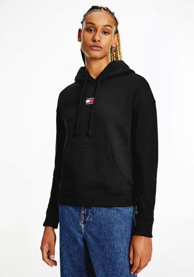TOMMY JEANS Hoodie TJW Tommy Center Badge Hoodie met opgestikt logo in het midden