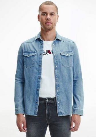 TOMMY JEANS Jeansoverhemd TJM WESTERN DENIM SHIRT