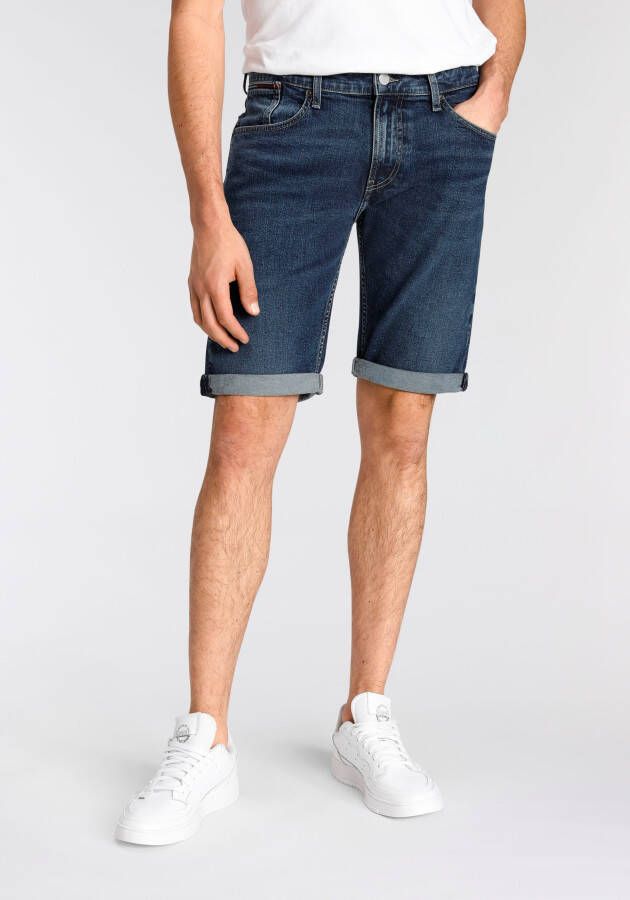 Tommy Jeans Heren Shorts Blauw Rits en knoopsluiting Blue Heren