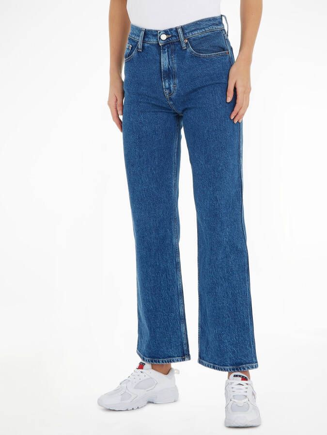 TOMMY JEANS Loose fit jeans BETSY MR LS CG4139 met merklabel op de tailleband