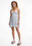 TOMMY JEANS Mini-jurk TJW PRINTED FIT FLARE MINI DRESS met klein tommy opschrift in print - Thumbnail 1