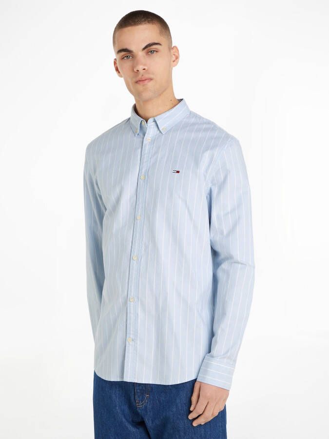 TOMMY JEANS Overhemd met lange mouwen TJM CLASSIC OXFORD STRIPE SHIRT