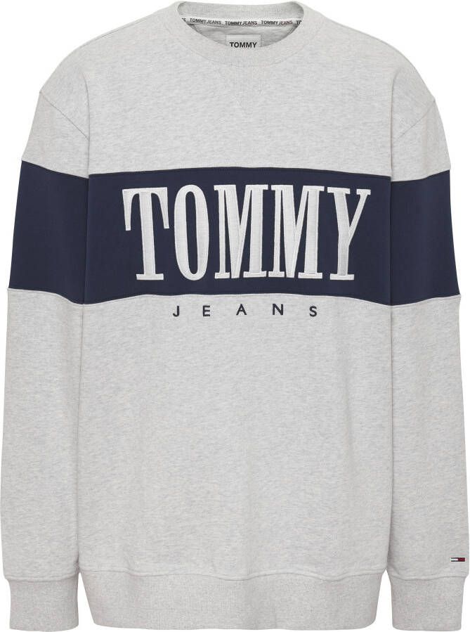 Tommy Jeans Plus Sweatshirt TJM PLUS AUTHENTIC BLOCK CREW (set)
