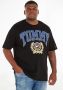 Tommy Jeans Plus SIZE T-shirt met labelapplicatie model 'COLLEGE' - Thumbnail 1
