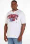Tommy Jeans Plus SIZE T-shirt met labelprint model 'PLUS ESSENTIAL' - Thumbnail 1