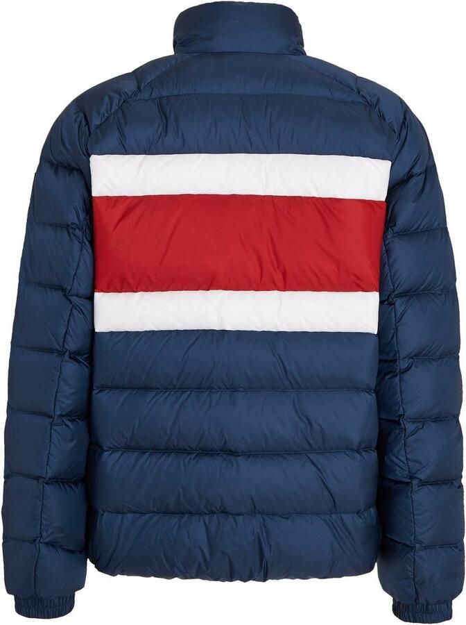 Tommy Jeans Plus Gewatteerde jas TJM BLOCK STRIPE LT DOWN JKT EXT