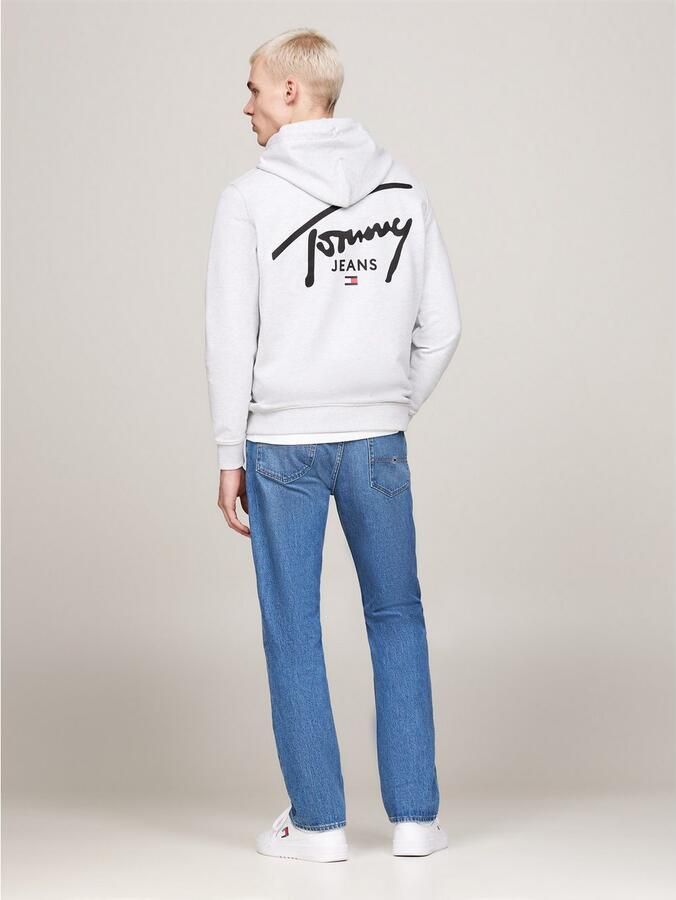 TOMMY JEANS Heren Truien & Vesten Tjm Reg Entry Graphic Hoodie Ext Lichtgrijs