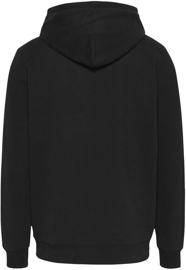 Tommy Jeans Plus Hoodie TJM REG ENTRY GRAPHIC HOODIE EXT in grote maten logoprint kangoeroezak - Foto 4