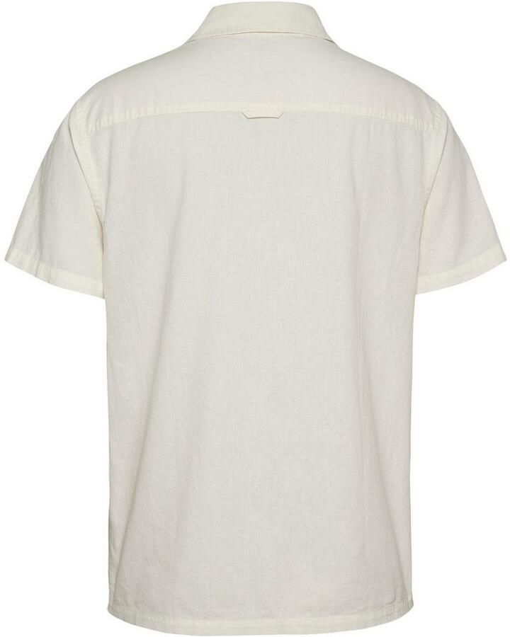 Tommy Jeans Regular fit vrijetijdsoverhemd van een mix van katoen en linnen - Foto 6