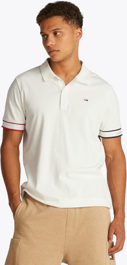 Tommy Hilfiger Polo Shirt Korte Mouw TJM FLAG CUFF DM0DM21306 - Foto 6