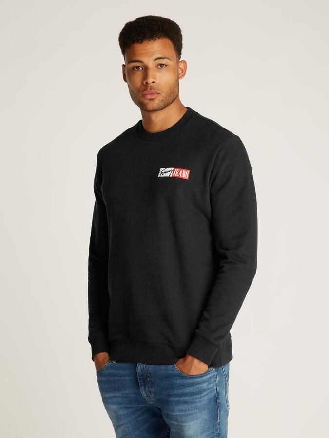 Tommy Jeans Plus Sweatshirt TJM REG ENTRY GRAPHIC CREW EXT - Foto 6