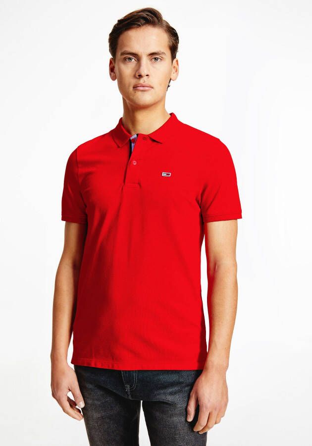 TOMMY JEANS Poloshirt TJM SOLID STRETCH POLO