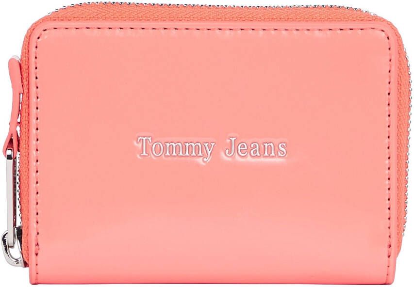 Tommy Jeans Kleine Damesportemonnee Herfst Winter Collectie Pink Dames