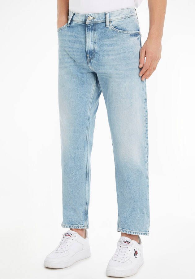 TOMMY JEANS Relax fit jeans ETHAN RLXD STRGHT BG5017 met -logoborduursel (1-delig)