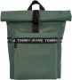 Tommy Jeans Groene Rugtas Tjm Essential Rolltop Backpack - Thumbnail 2