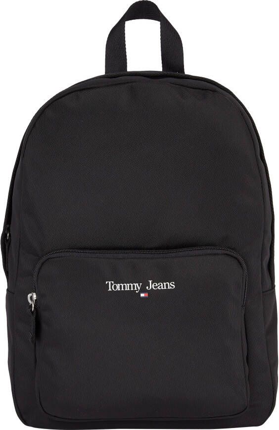 Tommy Hilfiger Stijlvolle Rugzak voor Dagelijks Gebruik Black Dames
