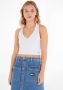 TOMMY JEANS Shirt met halterbandjes TJW RIB HALTERNECK TOP 2 draagvarianten - Thumbnail 2
