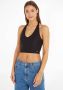 TOMMY JEANS Shirt met halterbandjes TJW RIB HALTERNECK TOP - Thumbnail 2